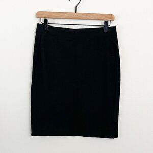 old navy / plain basic black pencil skirt. S